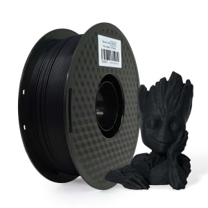 1 x PLA+ 3D Filament 1.75mm Black - 1KG