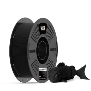 1 x Matte PLA+ 3D Filament 1.75mm Sesame Black - 1KG