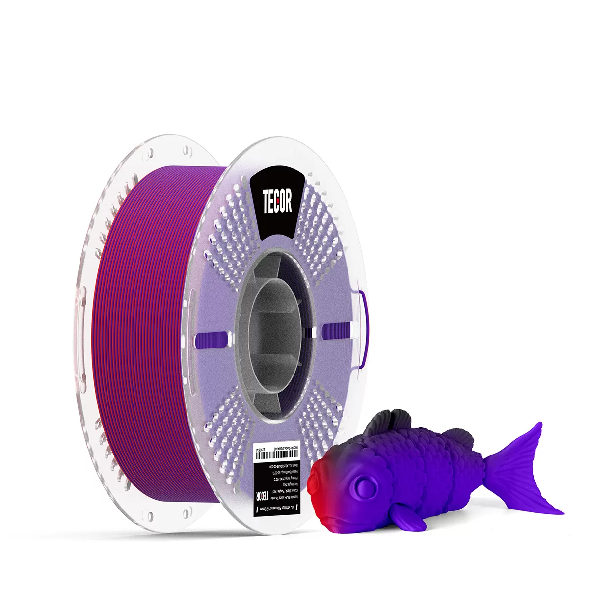 Black & Purple & Red
