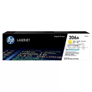 HP 206A W2112A Genuine Yellow Toner Cartridge - 1,250 pages