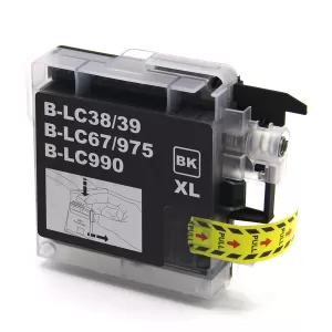 Compatible Brother LC-38BK Black Ink Cartridge - 300 pages