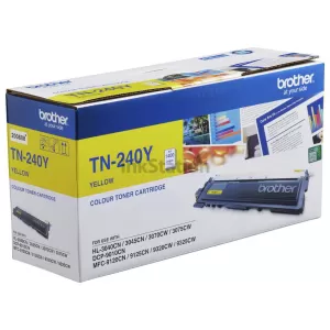 Genuine Brother TN-240Y Yellow Toner Cartridge - 1,400 pages