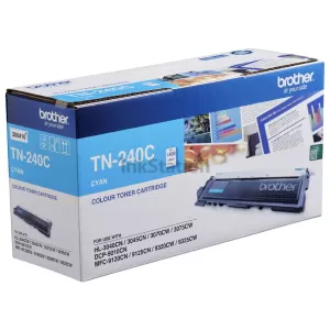 Genuine Brother TN-240C Cyan Toner Cartridge - 1,400 pages
