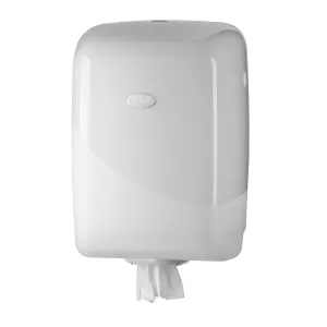 Royal Touch Centre Pull Hand Towel Dispenser (White)