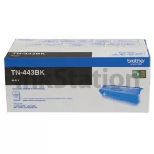 Genuine Brother TN-443BK Black Toner Cartridge - 4,500 pages
