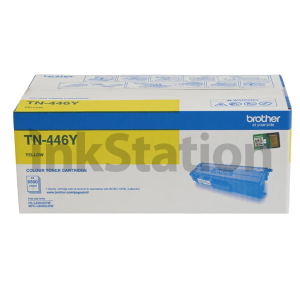 Genuine Brother TN-446Y Yellow Toner Cartridge - 6,500 pages