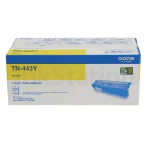 Genuine Brother TN-443Y Yellow Toner Cartridge - 4,000 pages