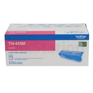Genuine Brother TN-443M Magenta Toner Cartridge - 4,000 pages