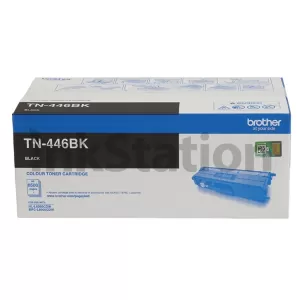 Genuine Brother TN-446BK Black Toner Cartridge - 6,500 pages