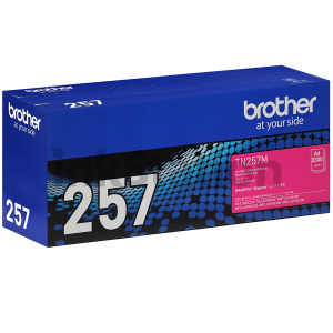 Genuine Brother TN-257M Magenta Toner Cartridge - 2,300 pages