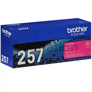 Genuine Brother TN-257M Magenta Toner Cartridge - 2,300 pages