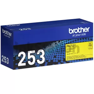 Genuine Brother TN-253Y Yellow Toner Cartridge - 1,300 pages