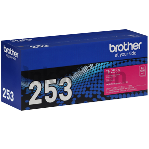 Genuine Brother TN-253M Magenta Toner Cartridge - 1,300 pages