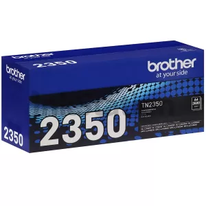 1 x Genuine Brother TN-2350 Toner Cartridge - 2,600 pages