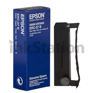 Genuine Epson ERC-27B Black Ribbon Cartridge C43S015366