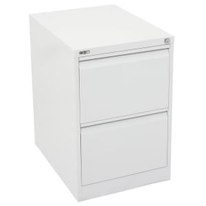 Rapidline 2 Drawer GO Vertical Filing Cabinet - White China