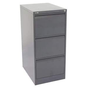 Rapidline 3 Drawer GO Vertical Filing Cabinet - Graphite Ripple