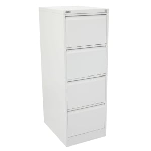 Rapidline 4 Drawer GO Vertical Filing Cabinet - White China