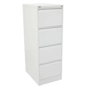 Rapidline 4 Drawer GO Vertical Filing Cabinet - White China