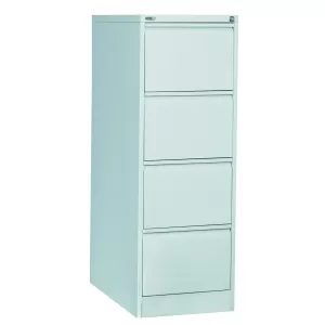 Rapidline 4 Drawer GO Vertical Filing Cabinet - Silver Grey