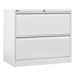 Rapidline 2 Drawer GO Lateral Filing Cabinet - White China