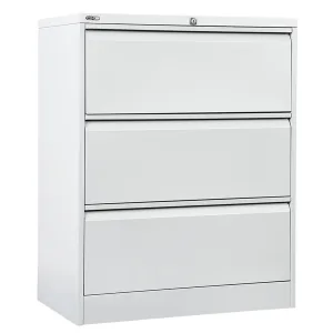 Rapidline 3 Drawer GO Lateral Filing Cabinet - White China