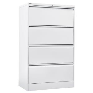 Rapidline 4 Drawer GO Lateral Filing Cabinet - White China