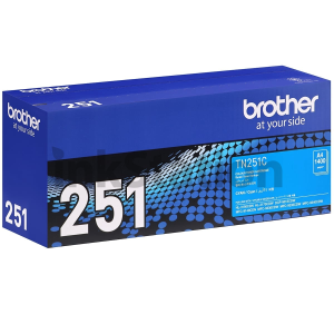 Genuine Brother TN-251C Cyan Toner Cartridge - 1,400 pages