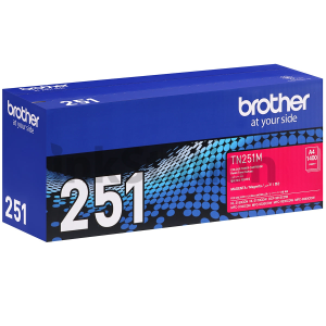 Genuine Brother TN-251M Magenta Toner Cartridge - 1,400 pages