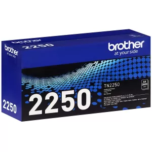 1 x Genuine Brother TN-2250 Toner Cartridge - 2,600 pages