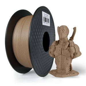 1 x PLA 3D Filament 1.75mm Wood - 1KG