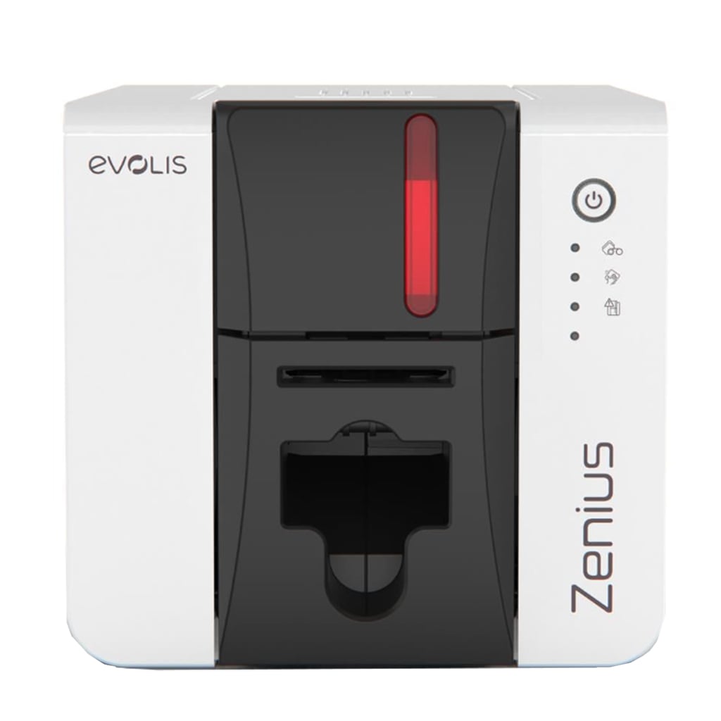 Evolis Zenius 2 Expert Single Sided ID Card Printer Bundle - USB ...