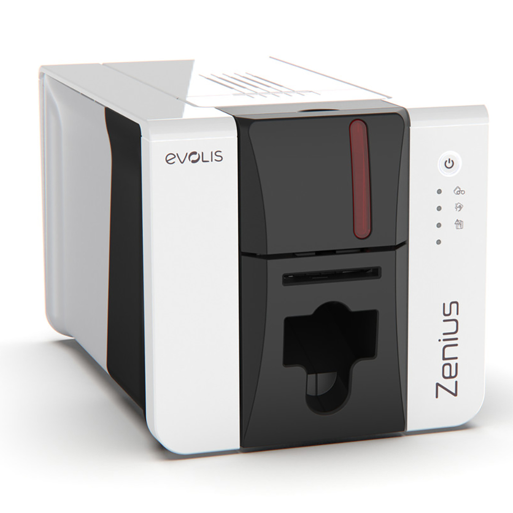 Evolis Zenius 2 CLASSIC Single Sided ID Card Printer Bundle - USB ...