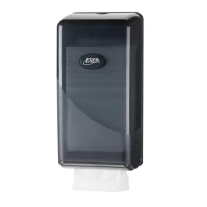 Royal Touch Little Hands Towel Dispenser & Interweaved Toilet Tissue Dispenser (Black)
