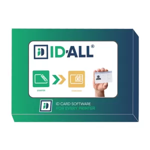 ID-All Standard Edition Card Design Software Upgrade from Starter Edition - Supports Excel Import & 2D Barcodes & Batch printing