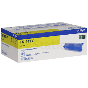 Genuine Brother TN-441Y Yellow Toner Cartridge - 1,800 pages