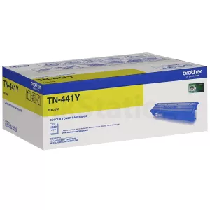 Genuine Brother TN-441Y Yellow Toner Cartridge - 1,800 pages