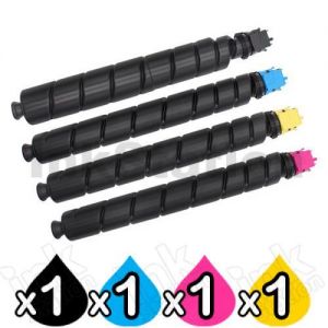 4 Pack Non-Genuine alternative for TK-8339 Toner Cartridges suitable for Kyocera TASKalfa 3252CI, 3253CI [1BK,1C,1M,1Y]