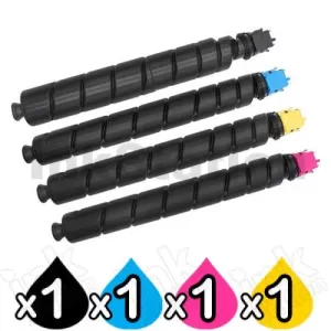 4 Pack Non-Genuine alternative for TK-8339 Toner Cartridges suitable for Kyocera TASKalfa 3252CI, 3253CI [1BK,1C,1M,1Y]
