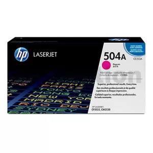 HP CE253A (504A) Genuine Magenta Toner Cartridge - 7,000 Pages