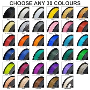 ANY 30 PLA+ 3D Filament 1.75mm - 1KG per roll