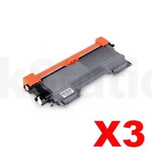 3 x Compatible Brother TN-2250 Toner - 2,600 pages