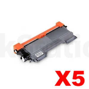 5 x Compatible Brother TN-2250 Toner - 2,600 pages