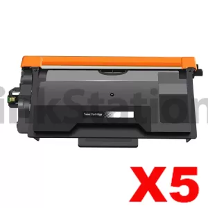 5 x Compatible Brother TN-3605 Toner Cartridge - 3,000 pages