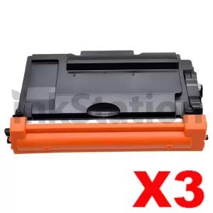 3 x Compatible Brother TN-3605XL High Yield Toner Cartridge - 6,000 pages