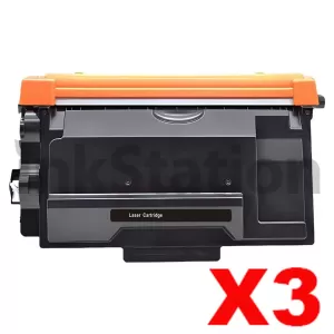 3 x Compatible Brother TN-3605XXL Super High Yield Toner Cartridge - 11,000 pages