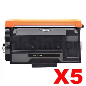 5 x Compatible Brother TN-3605XXL Super High Yield Toner Cartridge - 11,000 pages