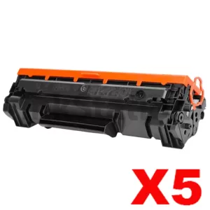5 x HP 141A W1410A Compatible Black Toner Cartridge - 950 Pages