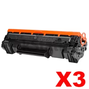 3 x HP 141A W1410A Compatible Black Toner Cartridge - 950 Pages