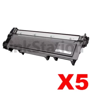 5 x Compatible Brother TN-2350 Toner Cartridge - 2,600 pages